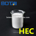 Hydroxypropyl éthyl cellulose HEC chimique matériaux de construction en poudre utilisé pour le papier peint